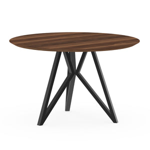 Henk Dining Table - Round - Walnut | Do Shop 