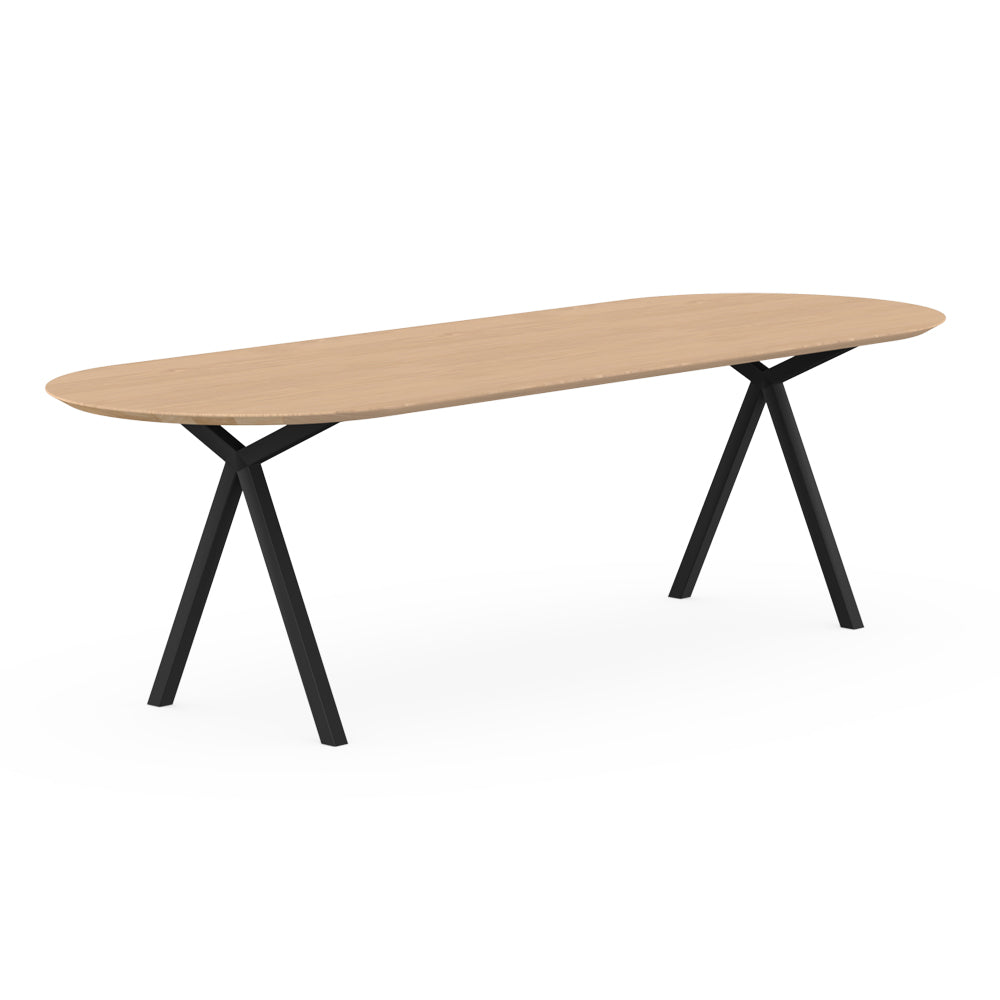 Henk Dining Table - Flat Oval - Natural Oak | Do Shop 