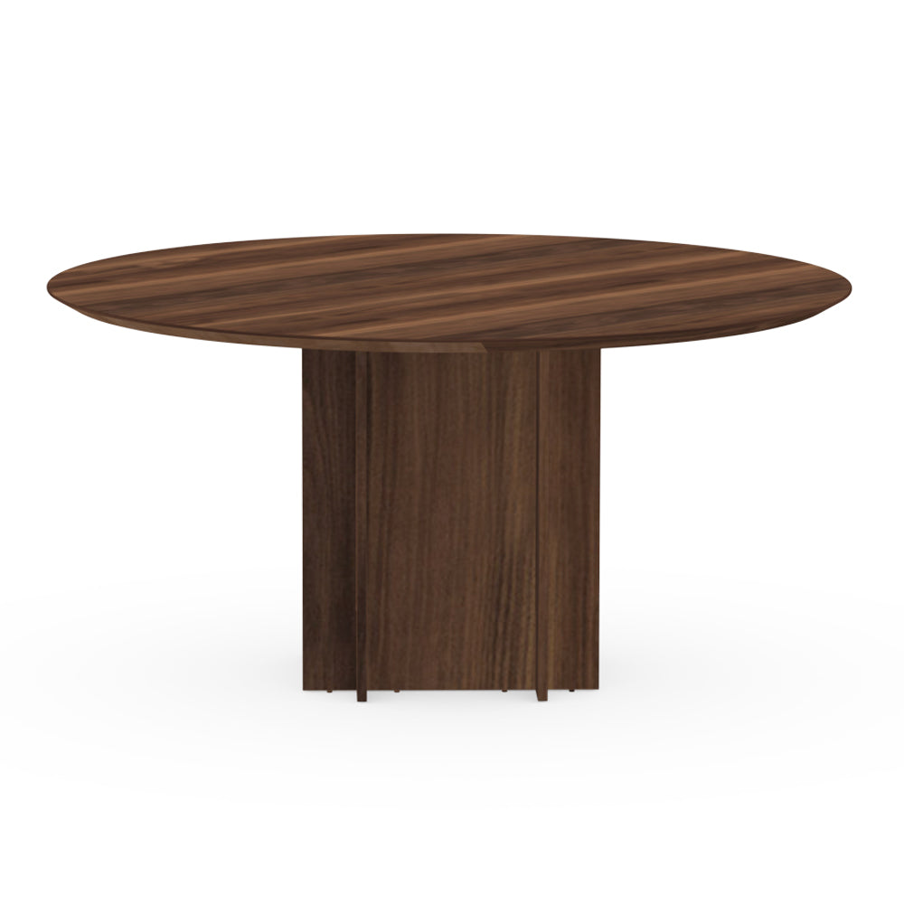 Henk Dining Table - Round - Walnut | Do Shop 