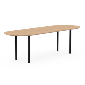 Henk Dining Table - Flat Oval - Natural Oak | Do Shop 