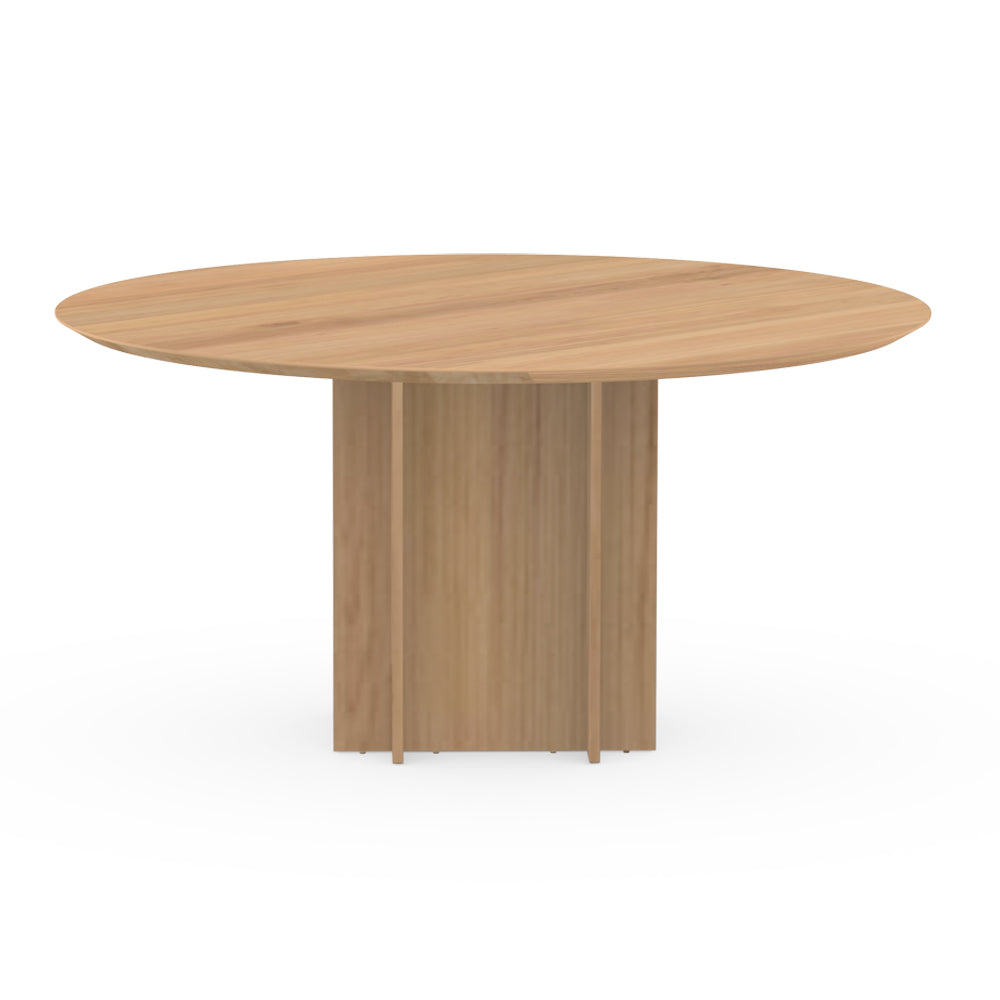 Henk Dining Table - Round - Natural Oak | Do Shop 