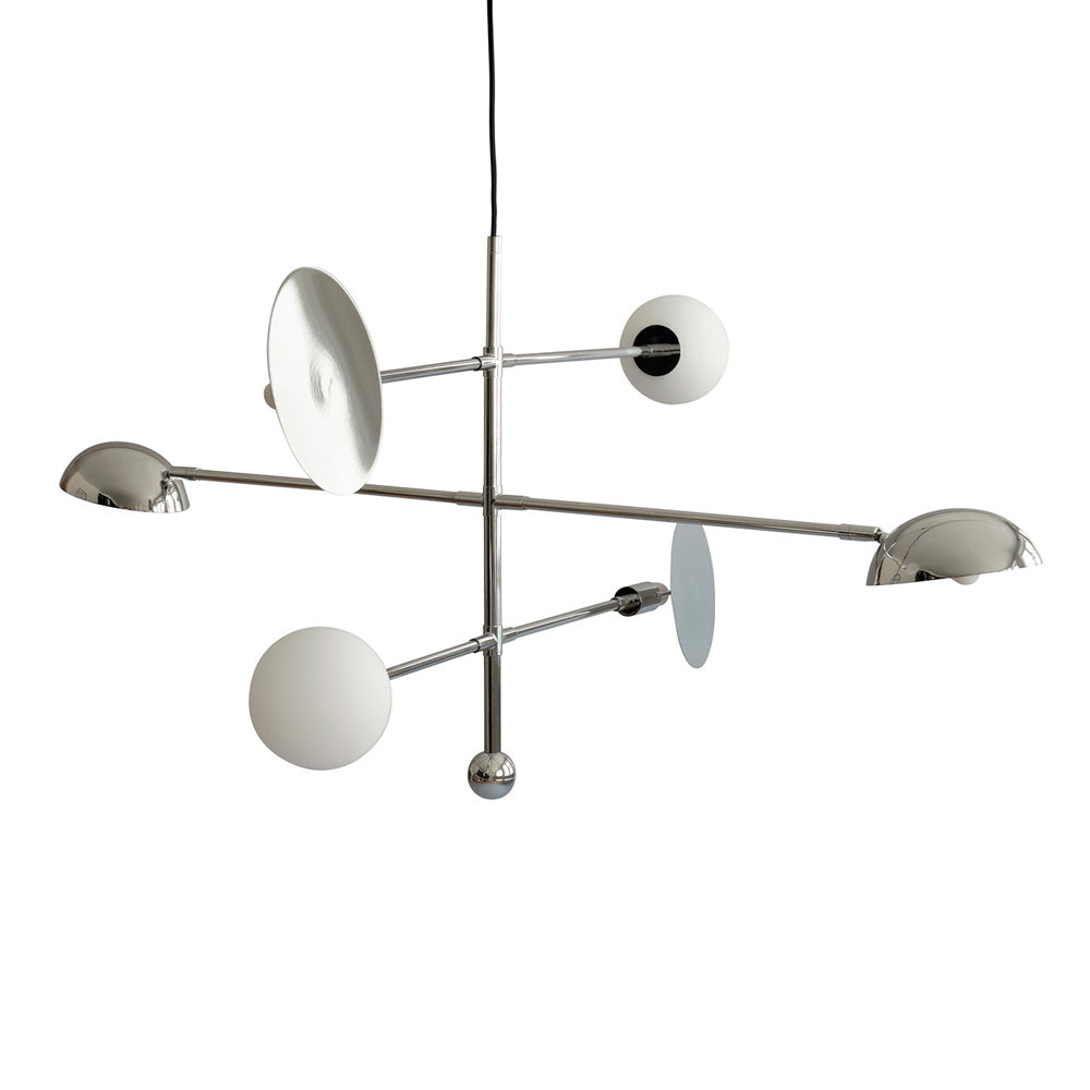Sahn Chandelier - Chrome (5m) by 101 Copenhagen | Do Shop