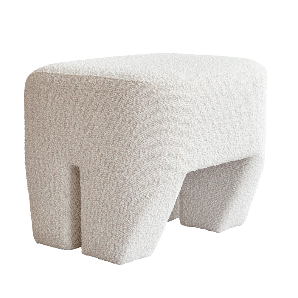 Sculpt Stool Fabric - Boucle Off White (CPH 900) by 101 Copenhagen | Do Shop