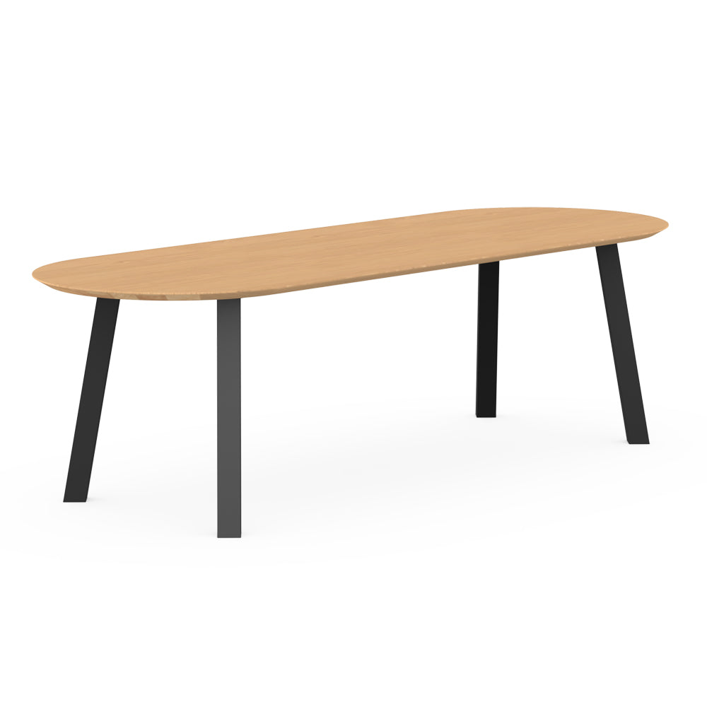 Henk Dining Table - Flat Oval - Natural Oak | Do Shop 