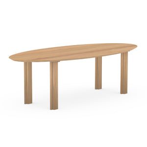 Henk Dining Table - Oval - Natural Oak | Do Shop 