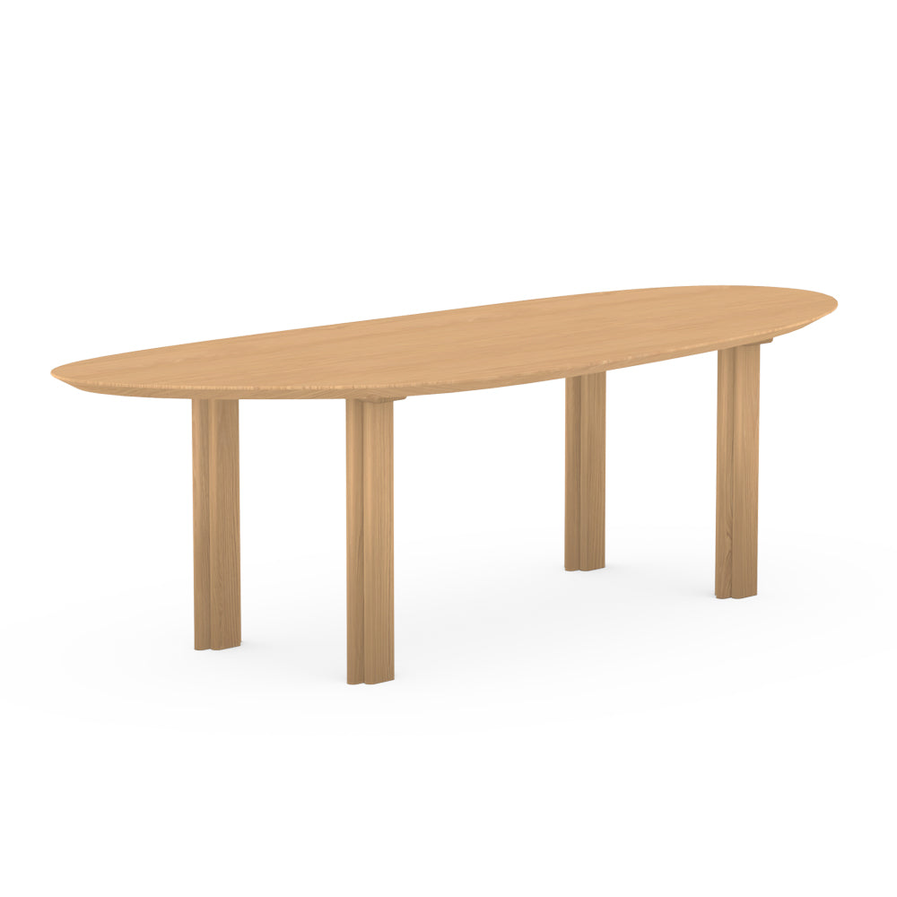 Henk Dining Table - Blob - Natural Oak | Do Shop 