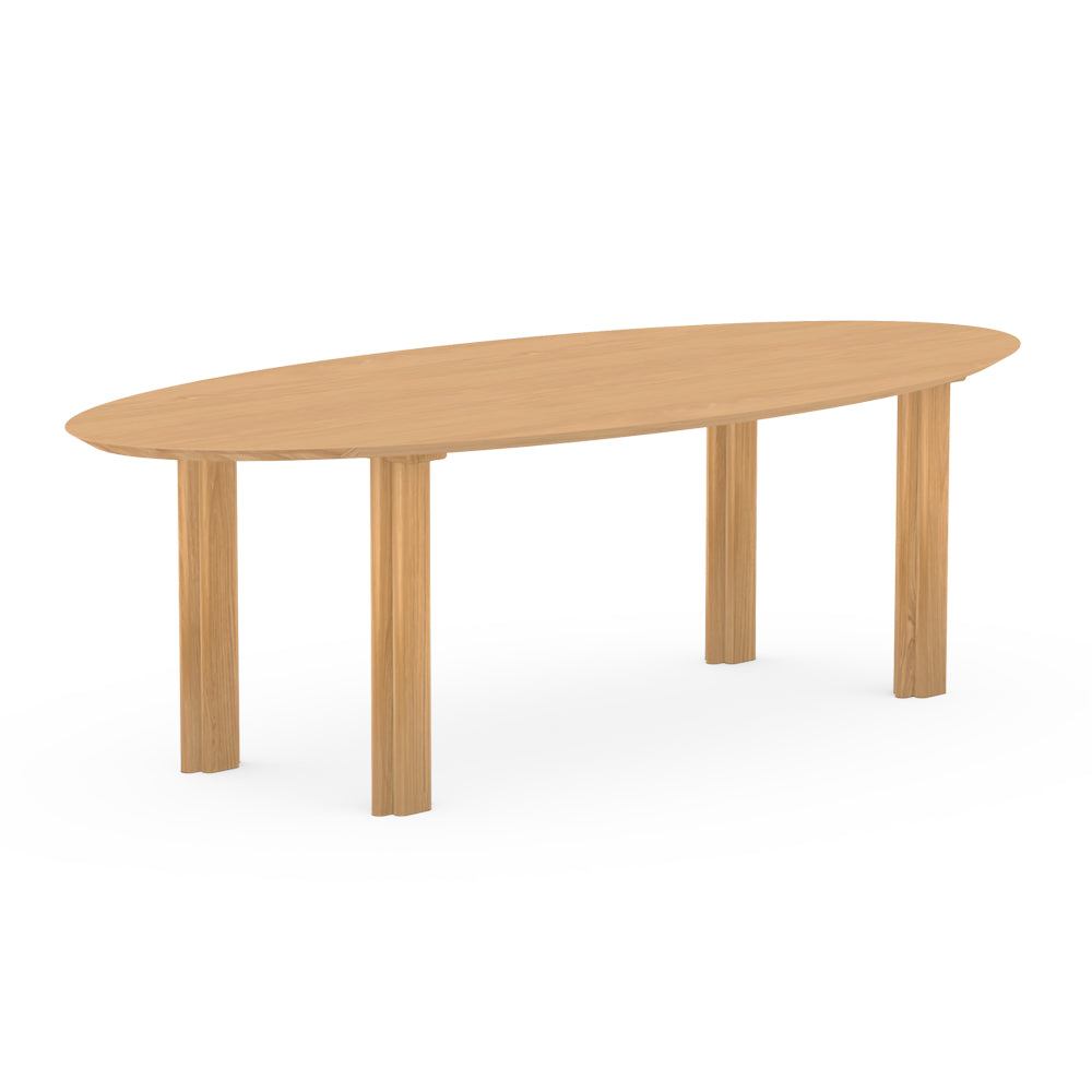 Henk Dining Table - Oval - Natural Oak | Do Shop 