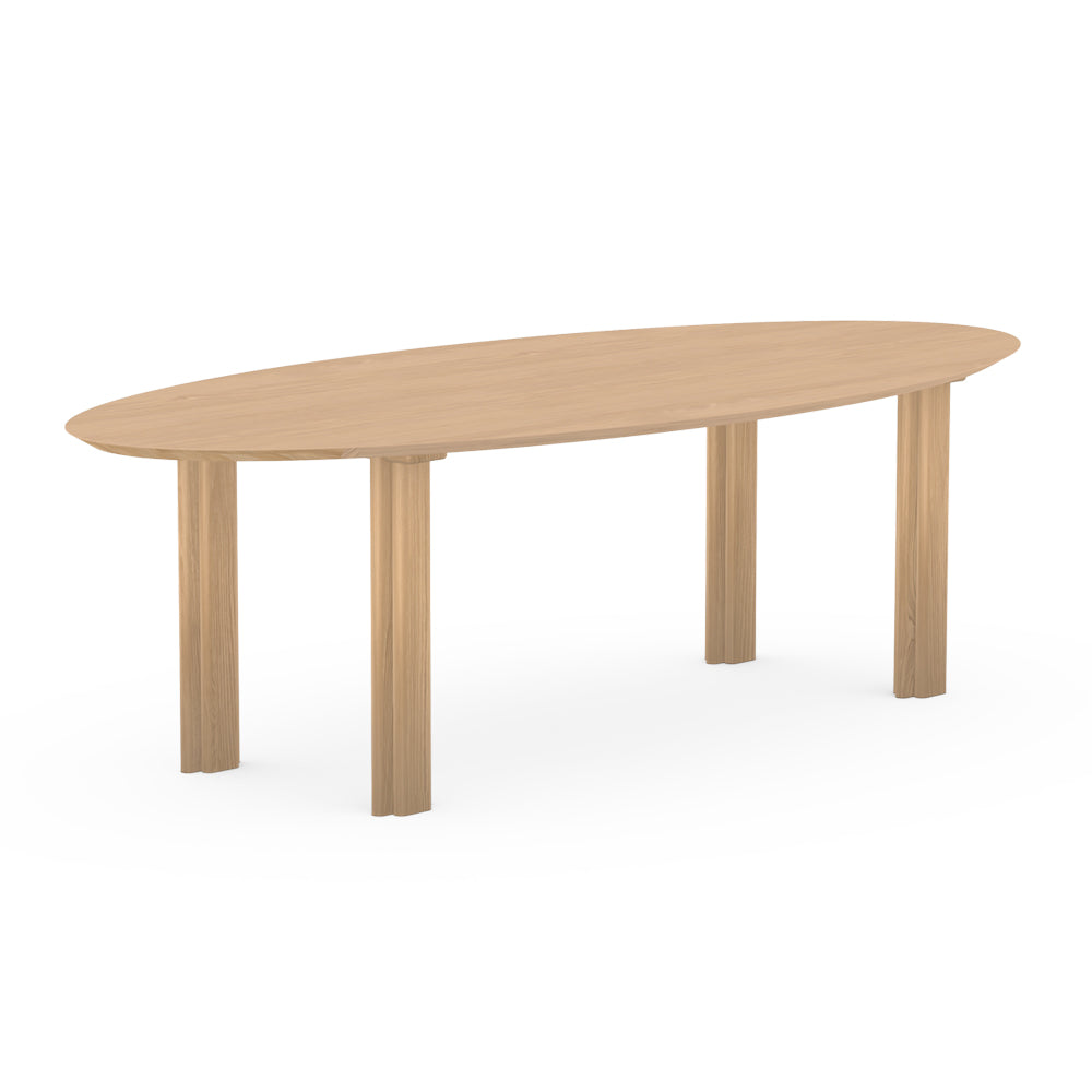 Henk Dining Table - Oval - Natural Oak | Do Shop 