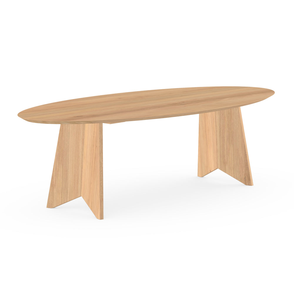 Henk Dining Table - Oval - Natural Oak | Do Shop 