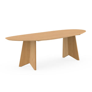 Henk Dining Table - Blob - Natural Oak | Do Shop 