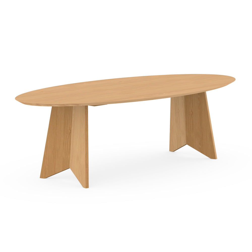 Henk Dining Table - Oval - Natural Oak | Do Shop 