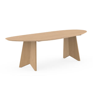 Henk Dining Table - Blob - Natural Oak | Do Shop 