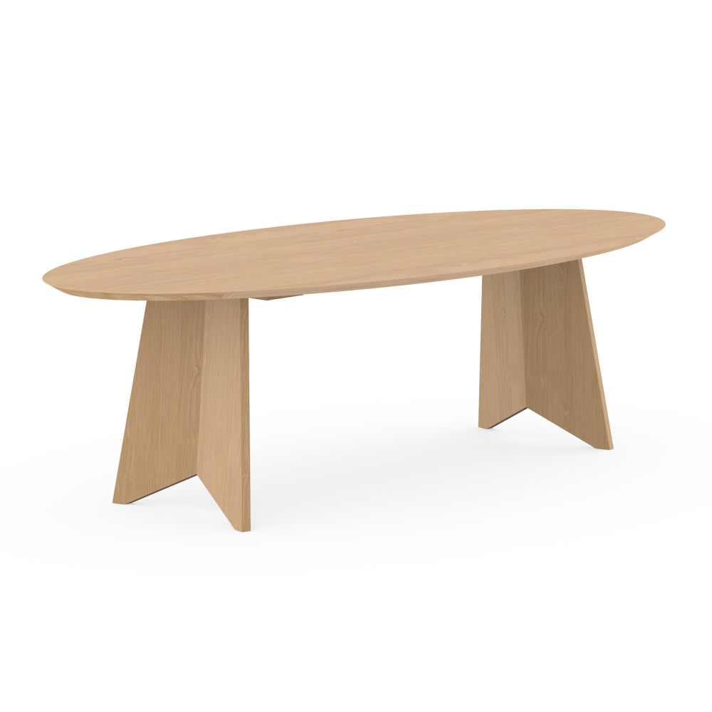 Henk Dining Table - Oval - Natural Oak | Do Shop 