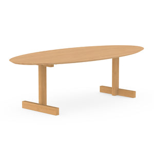 Henk Dining Table - Oval - Natural Oak | Do Shop 