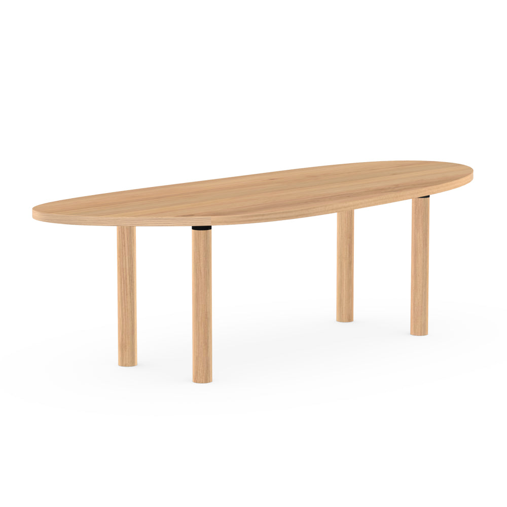 Henk Dining Table - Blob - Natural Oak | Do Shop 