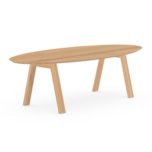 Henk Dining Table - Oval - Natural Oak | Do Shop 