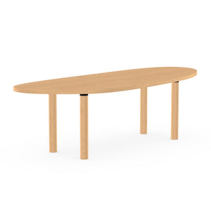 Henk Dining Table - Blob - Natural Oak | Do Shop 