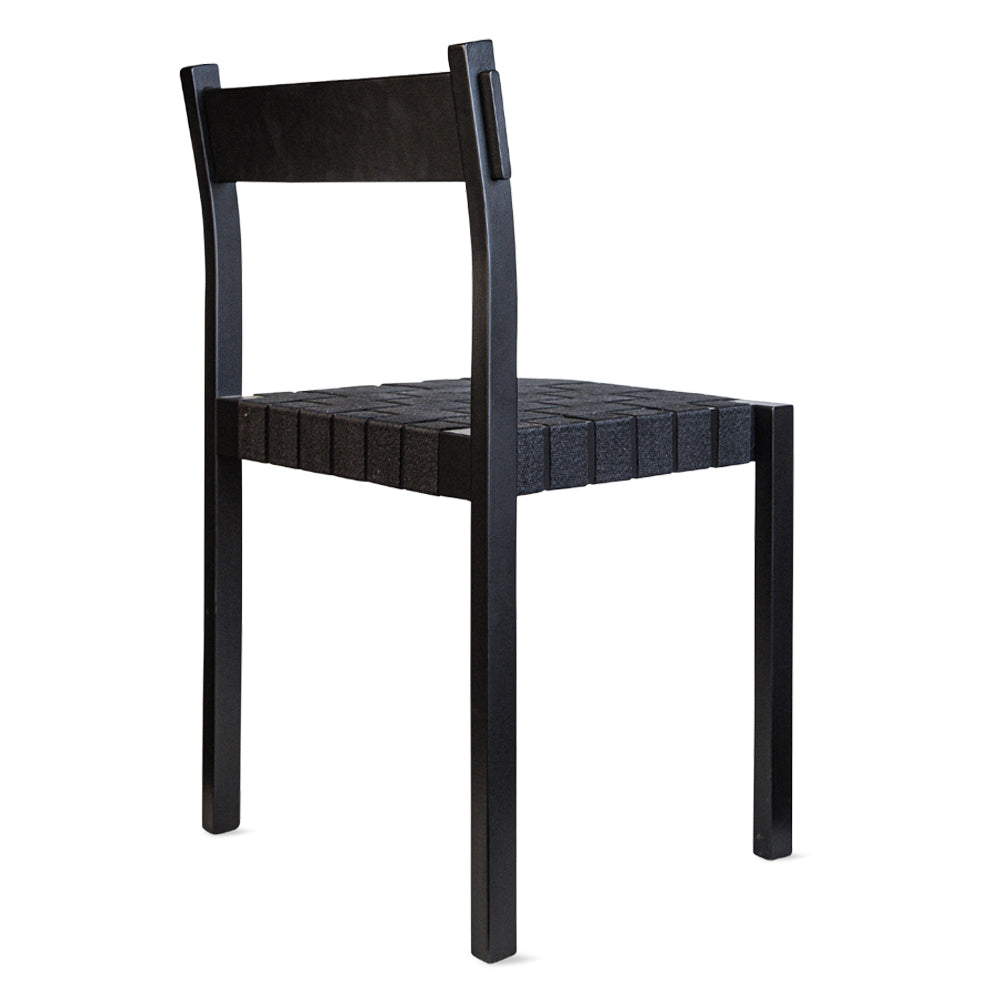 Thibault Dining Chair with Linen Webbing Straps Seat by Eberhart | Do Shop