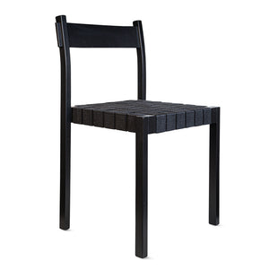 Thibault Dining Chair with Linen Webbing Straps Seat by Eberhart | Do Shop