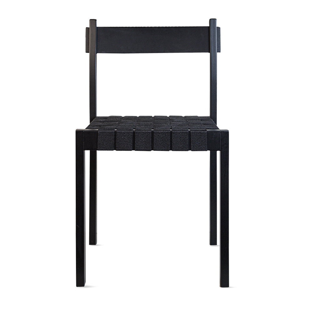 Thibault Dining Chair with Linen Webbing Straps Seat by Eberhart | Do Shop