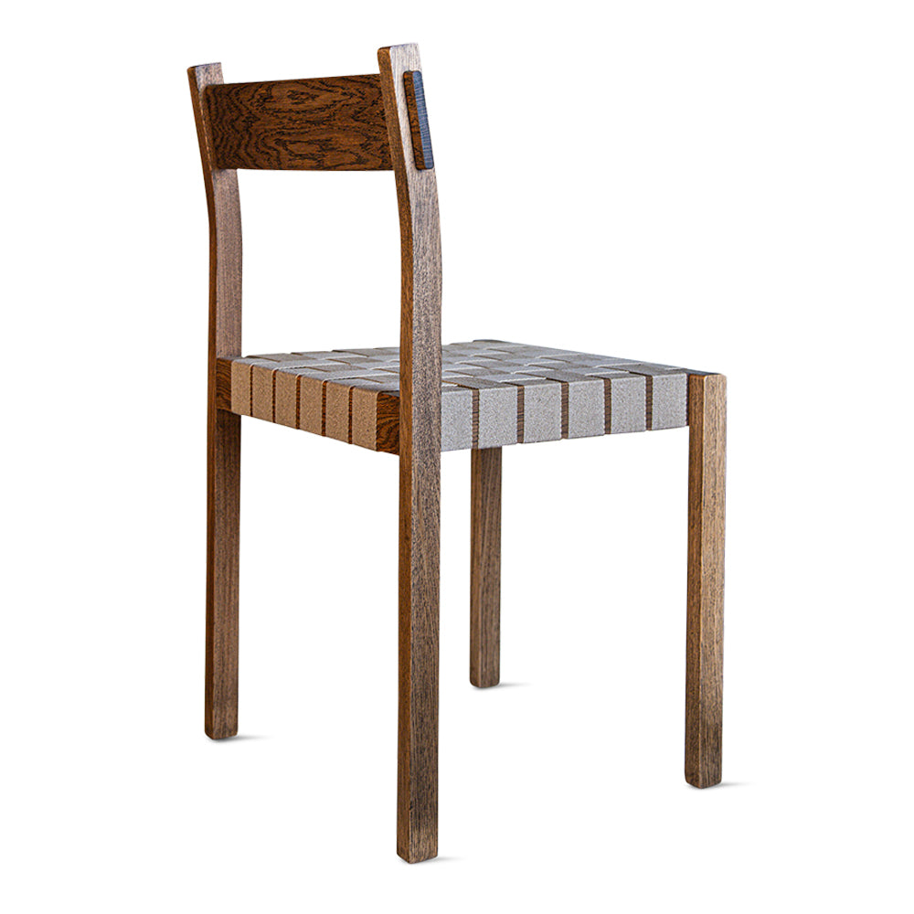 Thibault Dining Chair with Linen Webbing Straps Seat by Eberhart | Do Shop