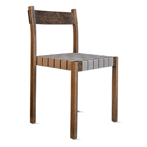 Thibault Dining Chair with Linen Webbing Straps Seat by Eberhart | Do Shop