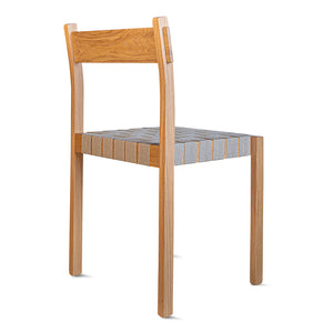 Thibault Dining Chair with Linen Webbing Straps Seat by Eberhart | Do Shop