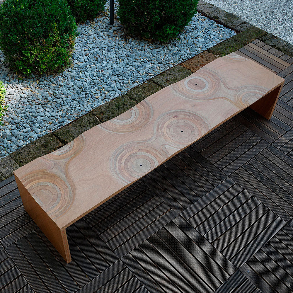 Ripples Bench - Outdoor