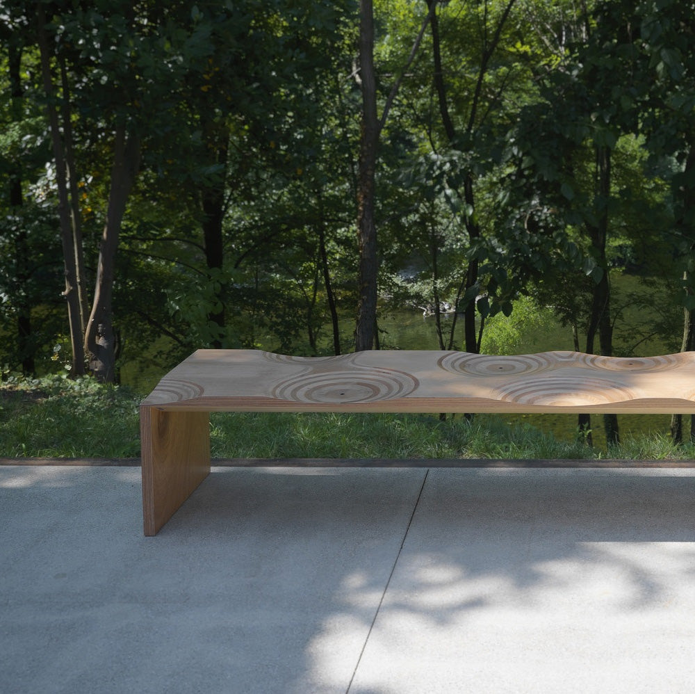 Ripples Bench - Outdoor