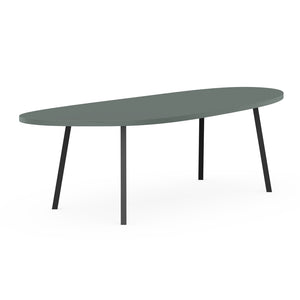 Henk Dining Table - Oval - HPL Fenix Laminate | Do Shop 