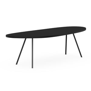 Henk Dining Table - Oval - HPL Fenix Laminate | Do Shop 