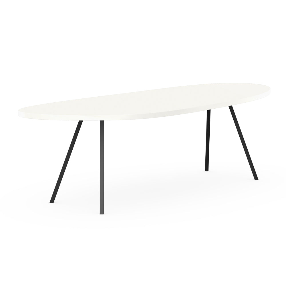 Henk Dining Table - Oval - HPL Fenix Laminate | Do Shop 