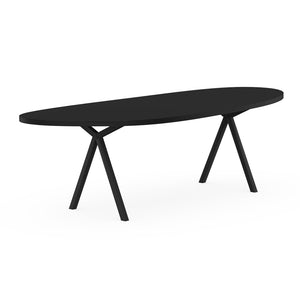 Henk Dining Table - Oval - HPL Fenix Laminate | Do Shop 