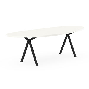 Henk Dining Table - Oval - HPL Fenix Laminate | Do Shop 