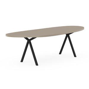 Henk Dining Table - Oval - HPL Fenix Laminate | Do Shop 