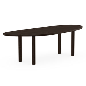 Henk Dining Table - Blob - Stained Oak | Do Shop 