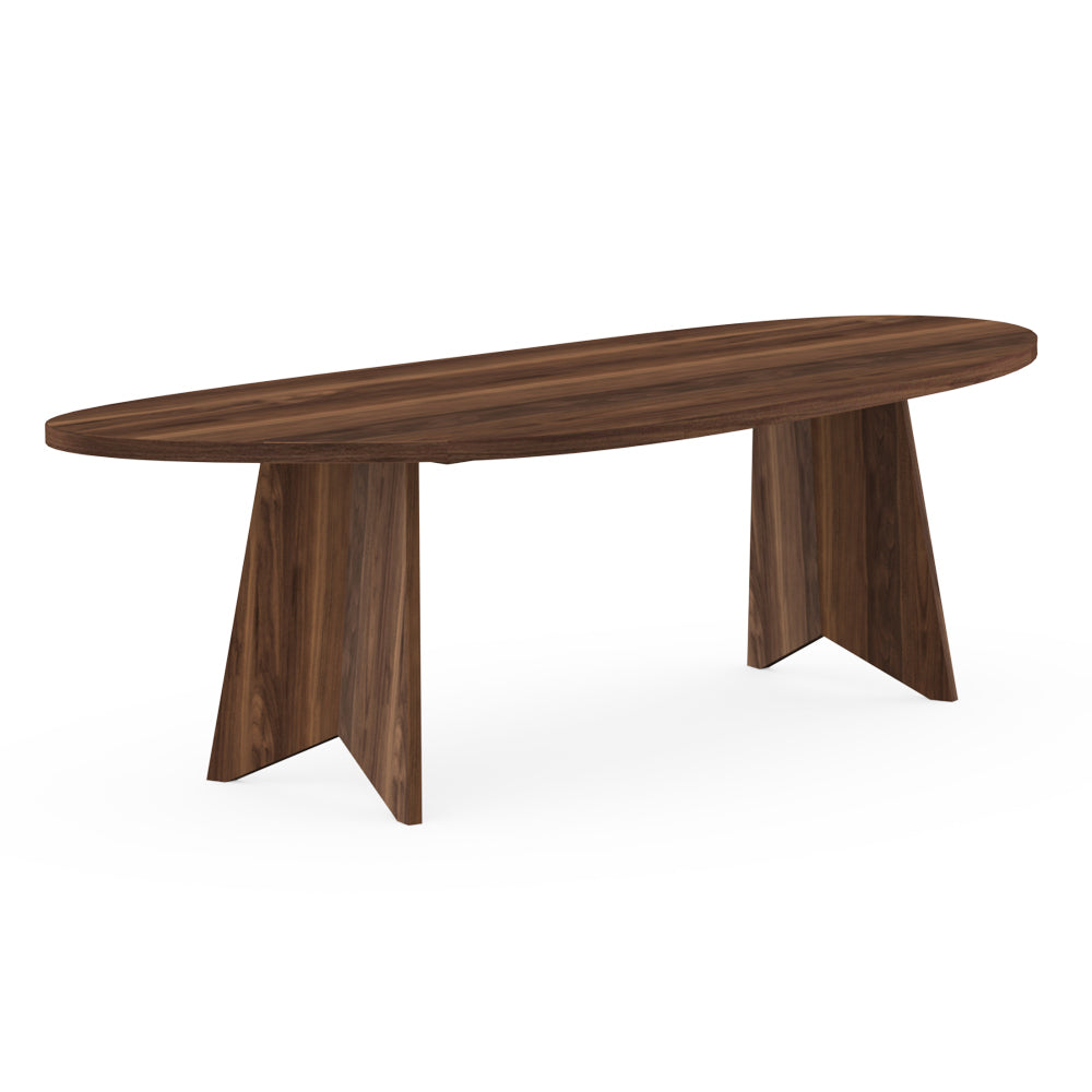 Henk Dining Table - Blob - Walnut | Do Shop 