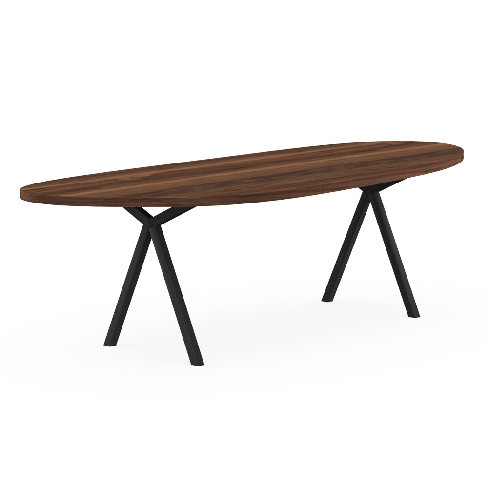 Henk Dining Table - Blob - Walnut | Do Shop 