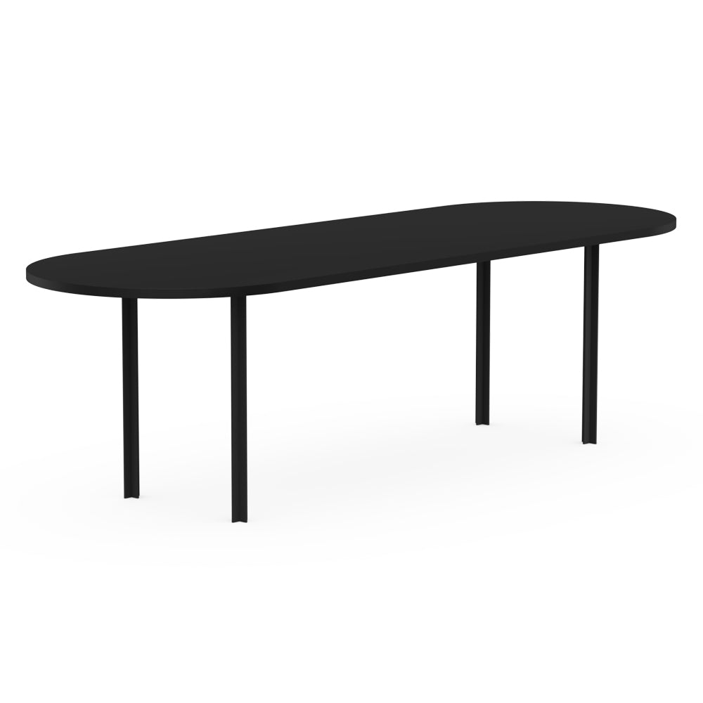 Henk Dining Table - Flat Oval - HPL Fenix Laminate | Do Shop 