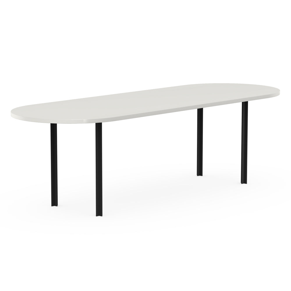 Henk Dining Table - Flat Oval - HPL Fenix Laminate | Do Shop 