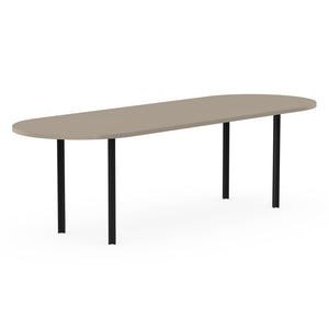 Henk Dining Table - Flat Oval - HPL Fenix Laminate | Do Shop 