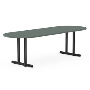 Henk Dining Table - Flat Oval - HPL Fenix Laminate | Do Shop 