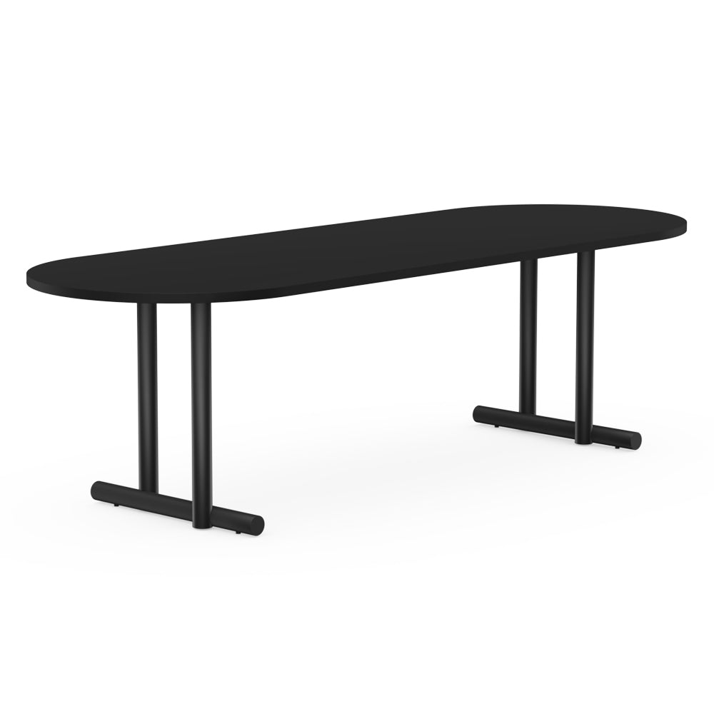 Henk Dining Table - Flat Oval - HPL Fenix Laminate | Do Shop 