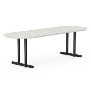 Henk Dining Table - Flat Oval - HPL Fenix Laminate | Do Shop 