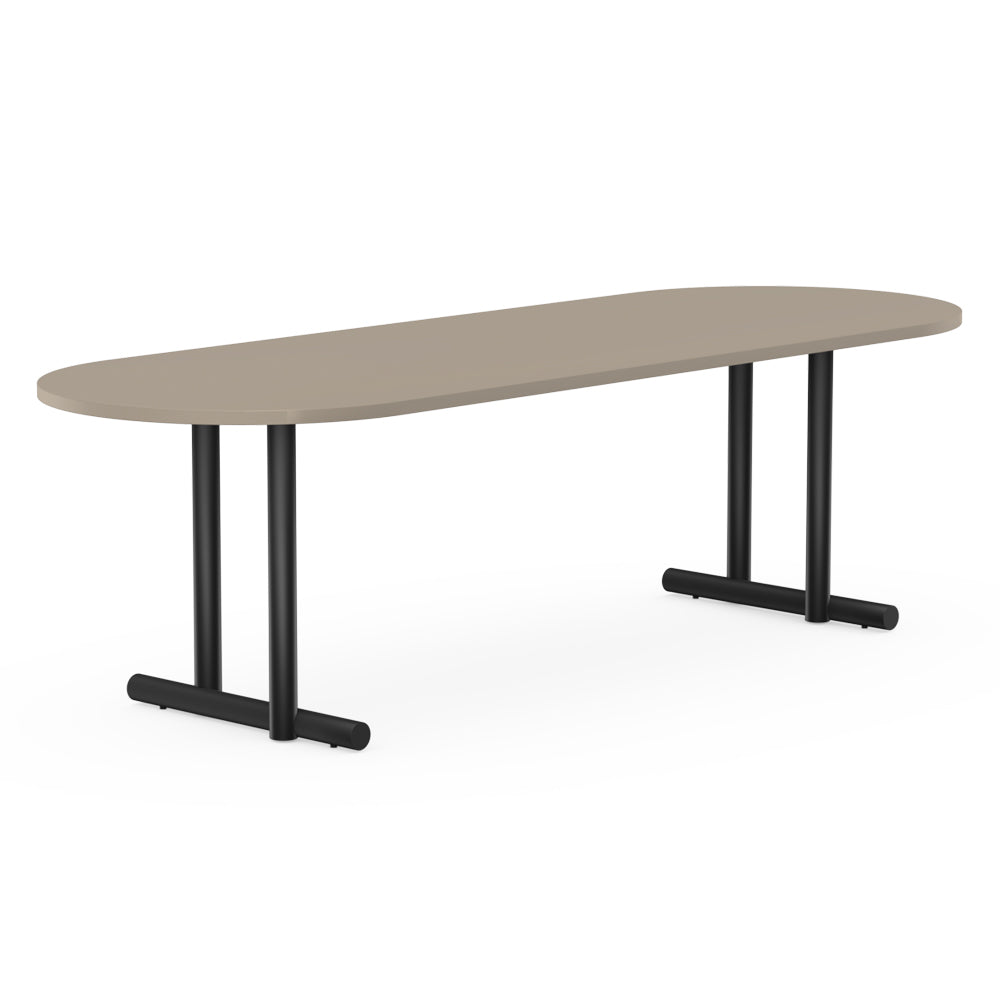 Henk Dining Table - Flat Oval - HPL Fenix Laminate | Do Shop 