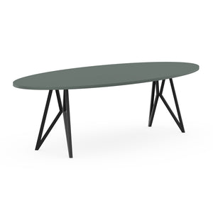 Henk Dining Table - Oval - HPL Fenix Laminate | Do Shop 