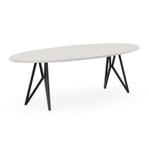 Henk Dining Table - Oval - HPL Fenix Laminate | Do Shop 