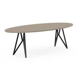 Henk Dining Table - Oval - HPL Fenix Laminate | Do Shop 