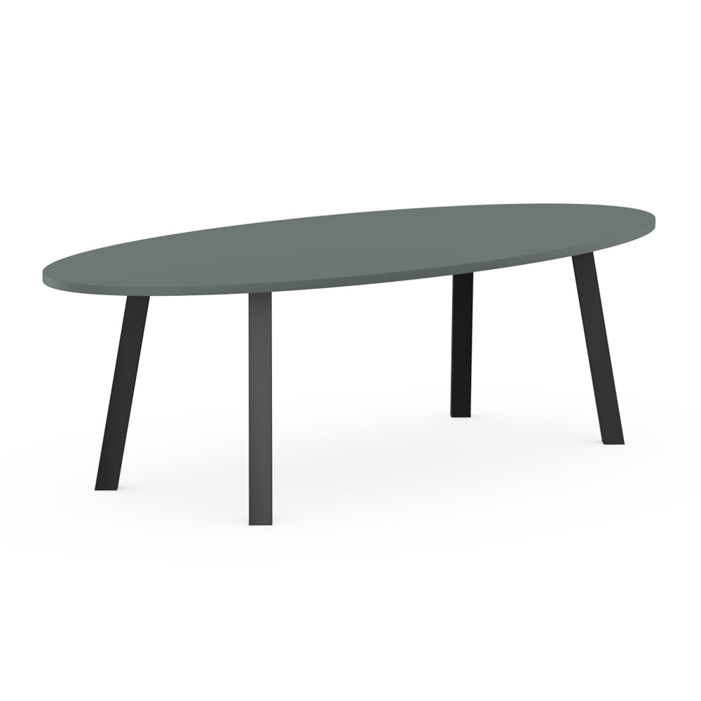 Henk Dining Table - Oval - HPL Fenix Laminate | Do Shop 