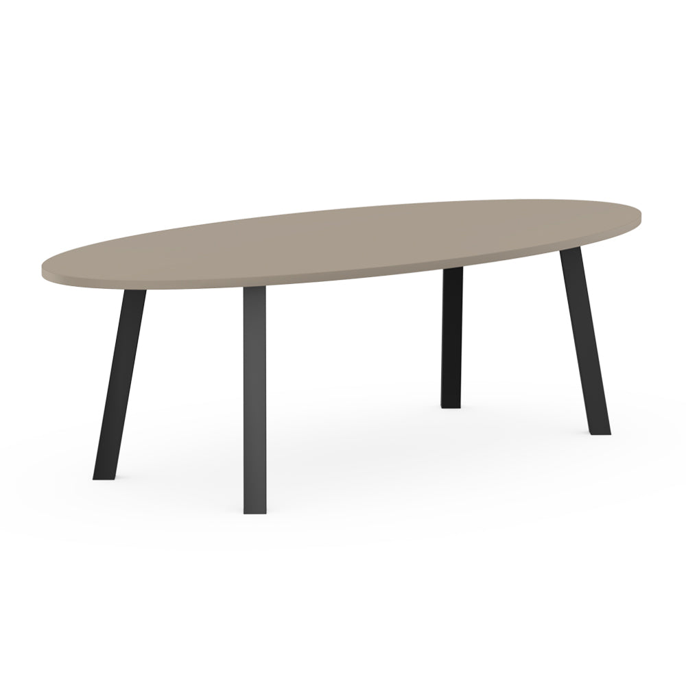 Henk Dining Table - Oval - HPL Fenix Laminate | Do Shop 